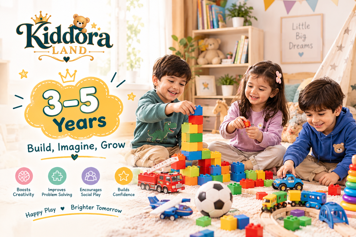 Learning Toys for 3 to 5 Year Olds in Pakistan: 4 Best Picks for Preschoolers
