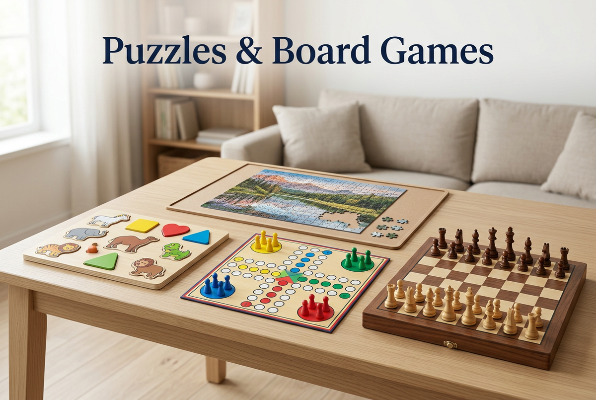 Puzzles & Board Games