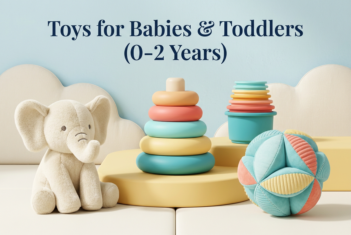 Toys for Babies & Toddlers (0-2 Years)