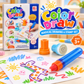 Color Draw Magical Drawing and Stamp Set