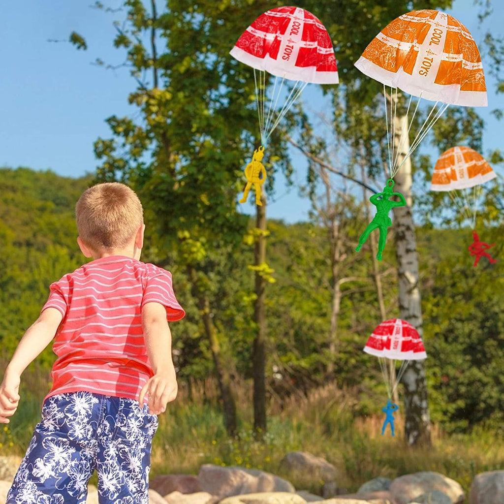 Throwing Soldier Parachute Toy, Quantity to Confirm