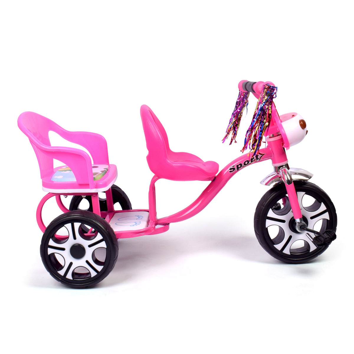 2 Kids Pink Tricycle T-809F