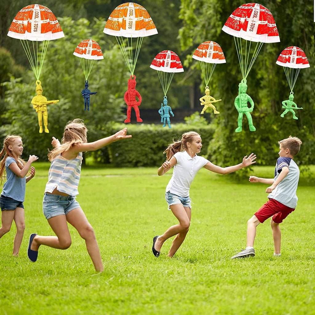 Throwing Soldier Parachute Toy, Quantity to Confirm