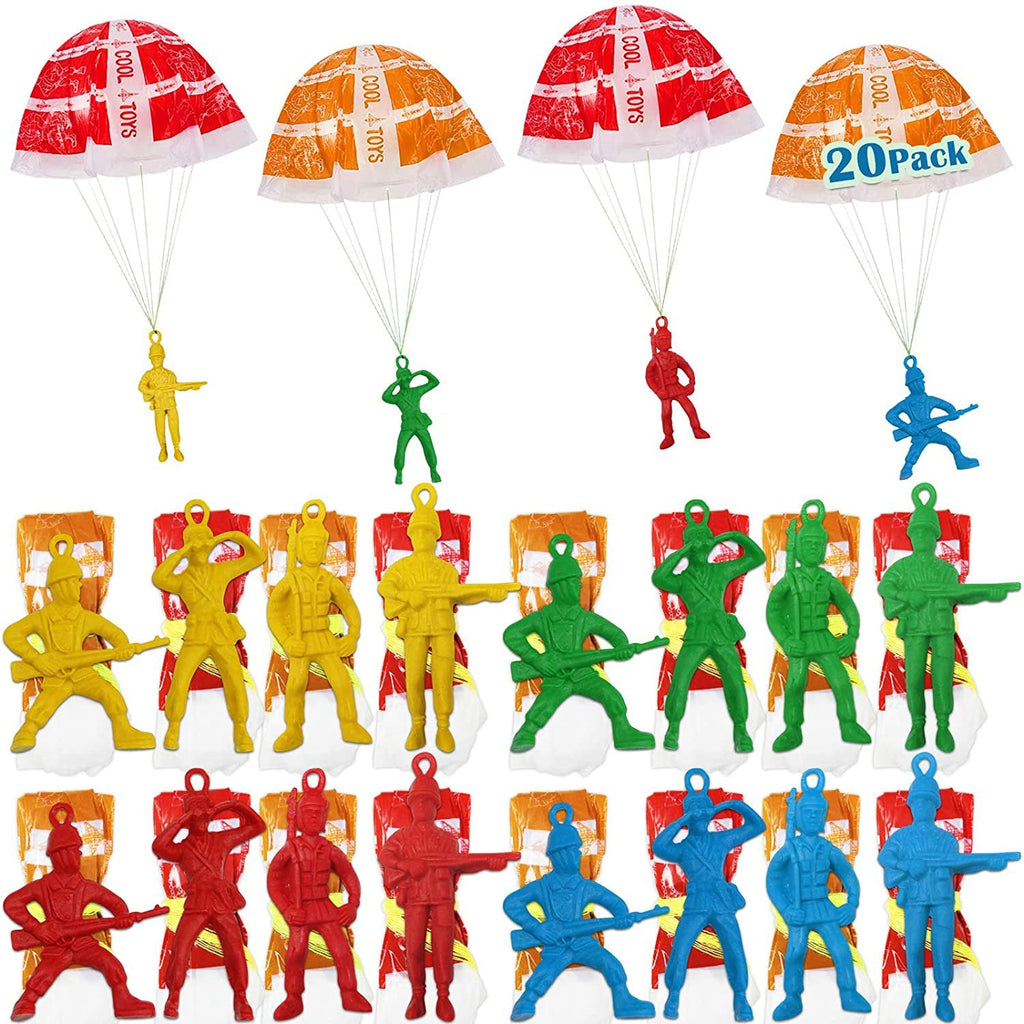 Throwing Soldier Parachute Toy, Quantity to Confirm