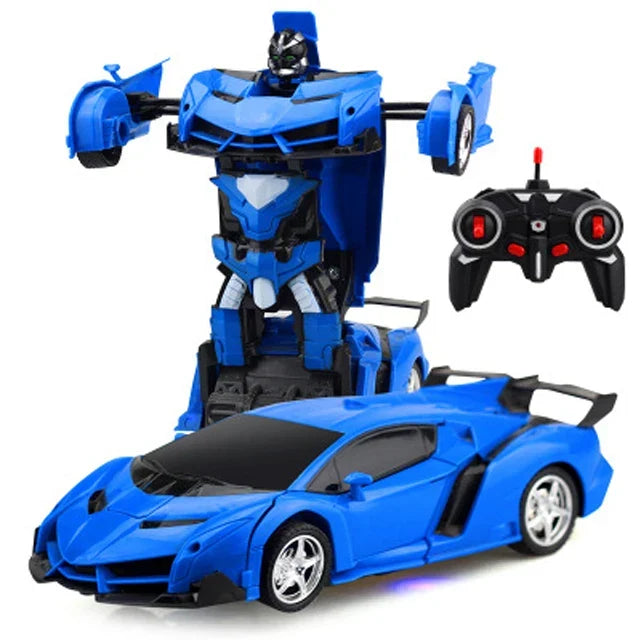 2-in-1 RC Transformer Robot Car