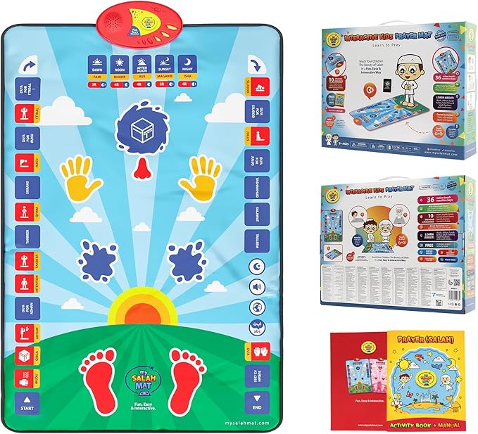 Interactive Prayer Mat - Kids Salah Learning