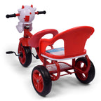Kids Red Cow-Face Tricycle T-220F
