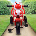 Kids Red Cow-Face Tricycle T-220F