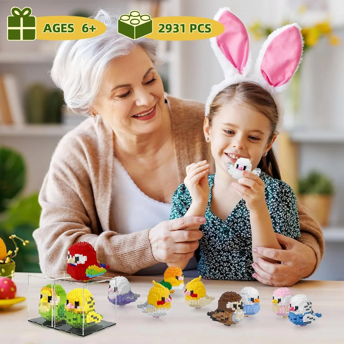 Mini Bird Micro Block Set