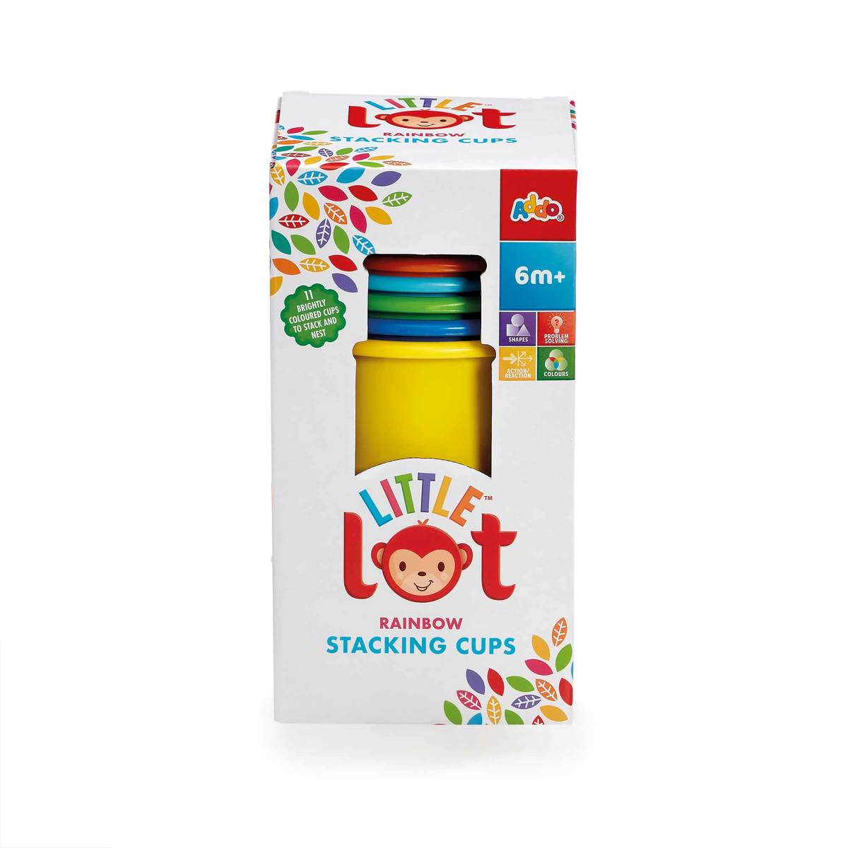 Little Lot Rainbow Stacking Cups
