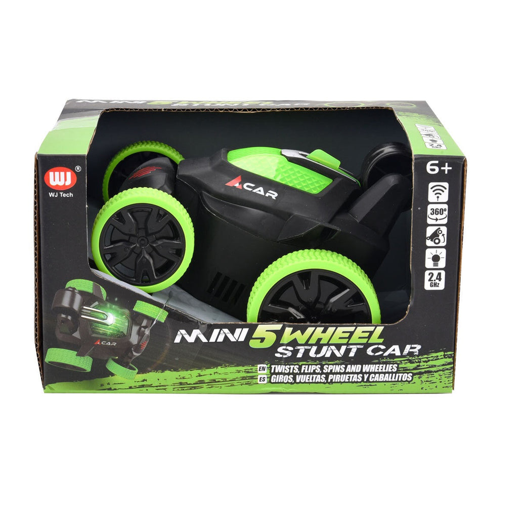 Remote Control Mini 5 Wheel Stunt Car