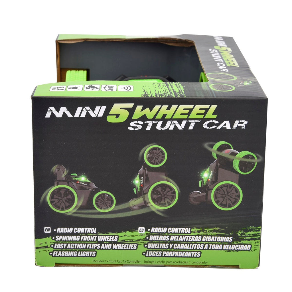 Remote Control Mini 5 Wheel Stunt Car