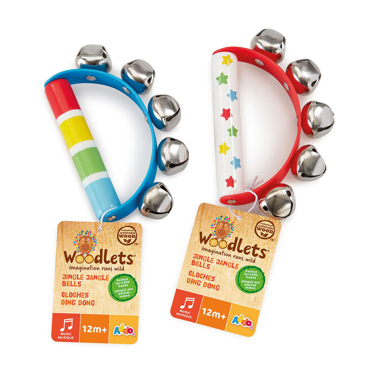 Woodlets Jingle Jangle Bells (Styles Vary - One Supplied)