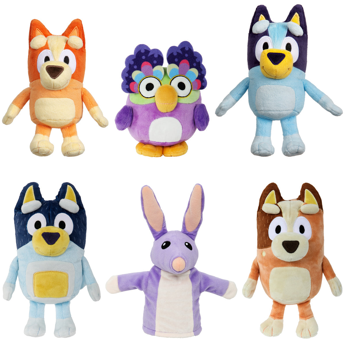 Bluey Friends Plush - Chilli Soft Toy (Styles Vary)