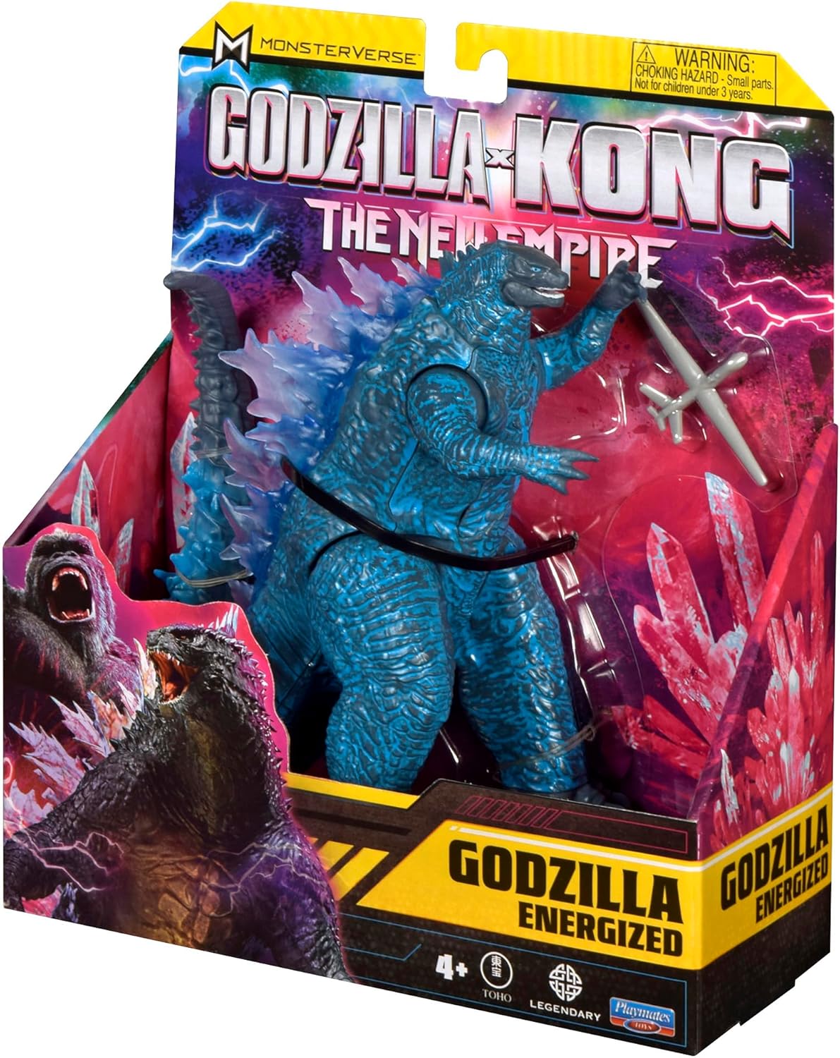 Godzilla x Kong The New Empire Godzilla Energized 15cm Action Figure