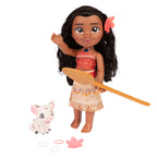 Disney Princess Singing Moana 38cm Doll with Pua Figure