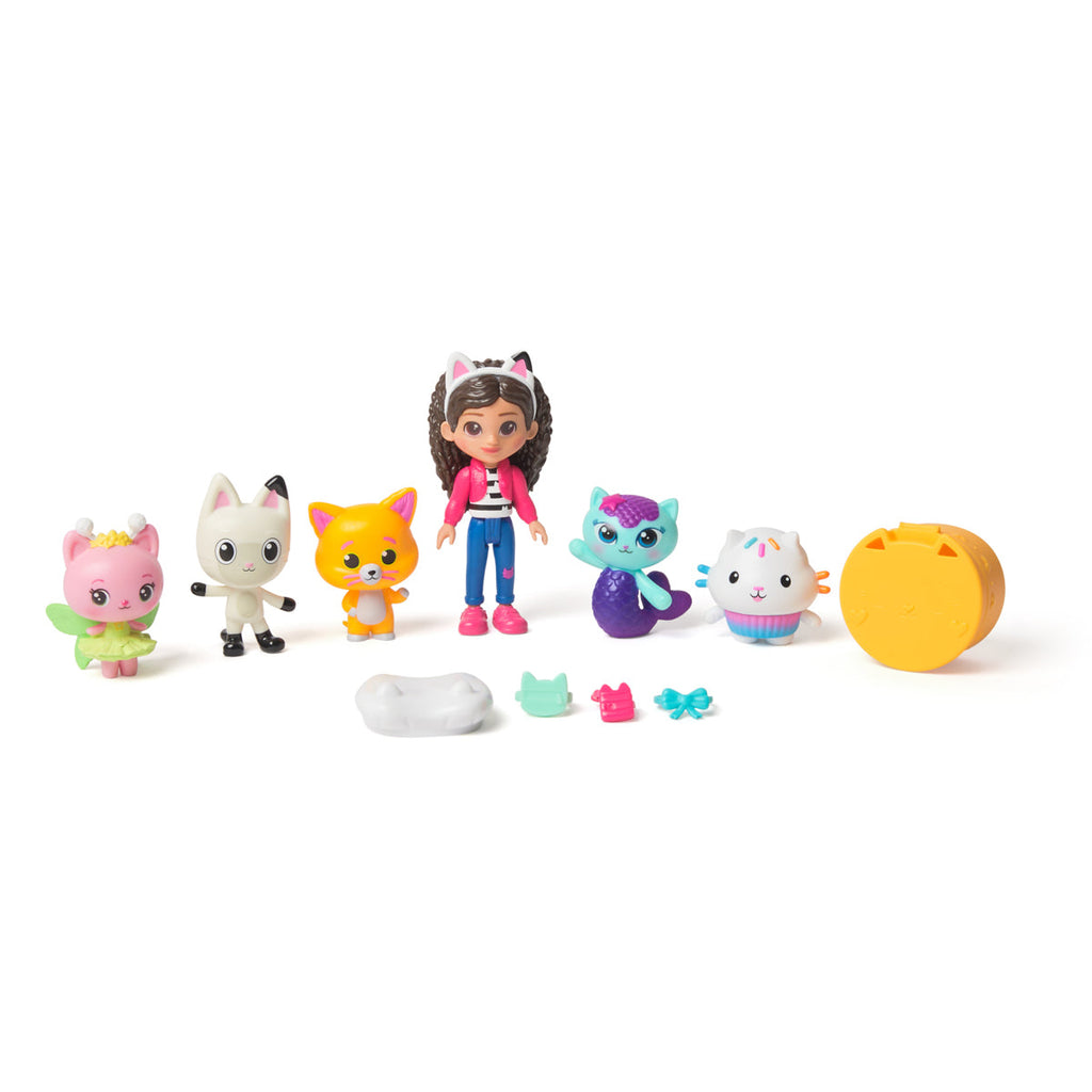 Gabby's Dollhouse Cat-venture Crew 6 Figure Pack The Movie