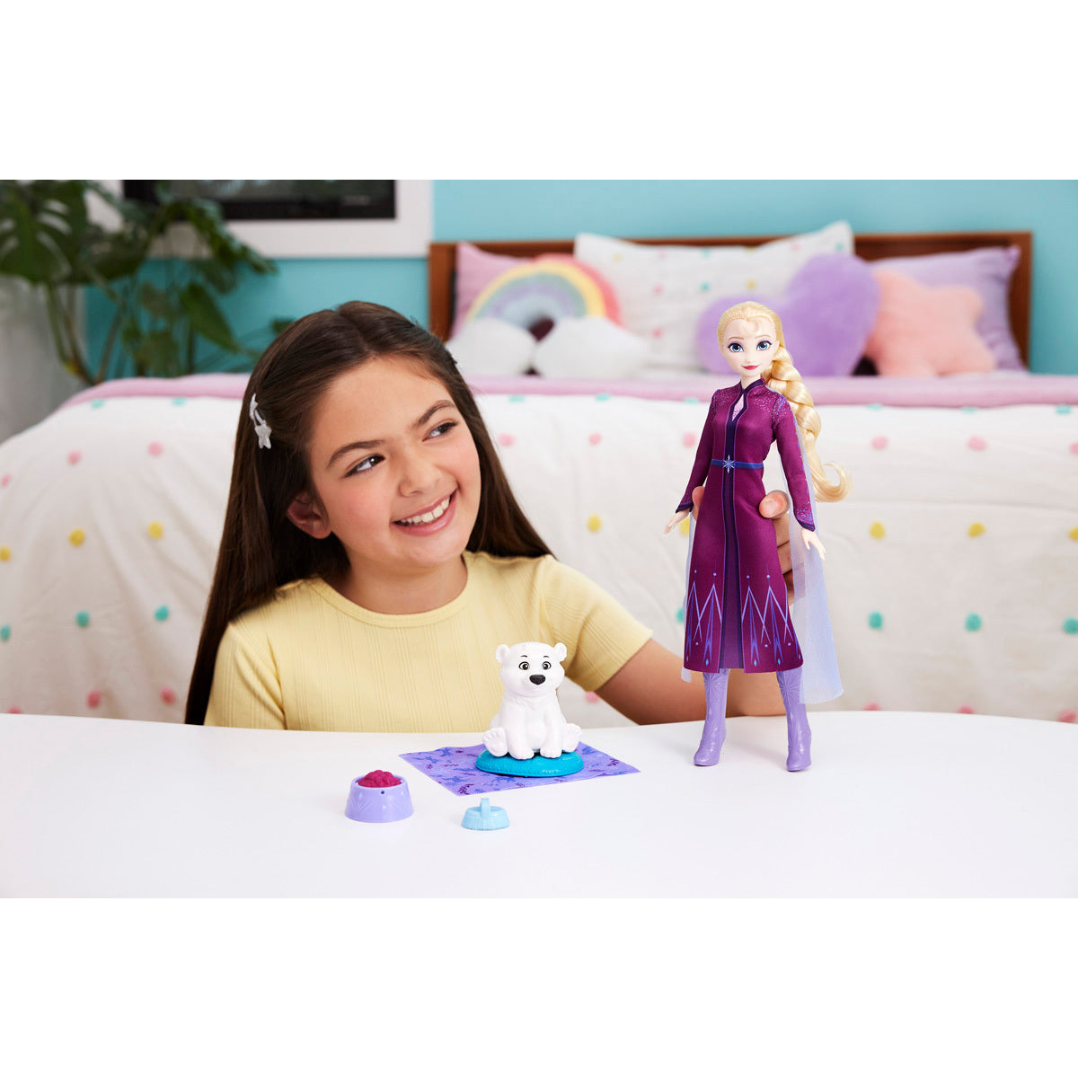 Disney Frozen Elsa and Bear Cub Doll