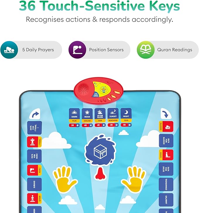 Interactive Prayer Mat - Kids Salah Learning