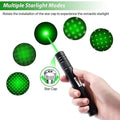 Rechargeable Green Laser Pointer - 100MW