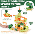 Dinosaur Ball Run Building Set with Launcher