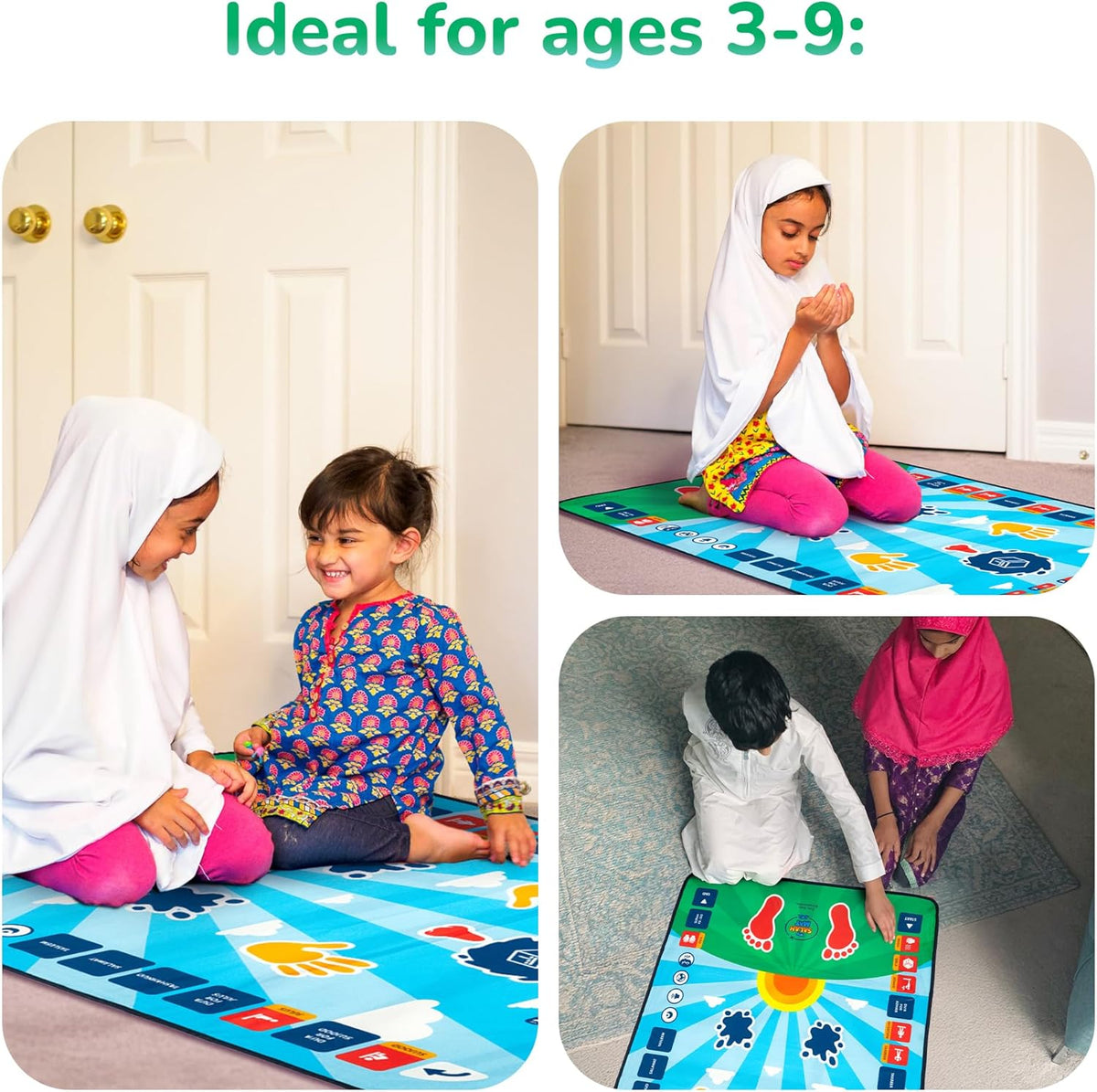 Interactive Prayer Mat - Kids Salah Learning