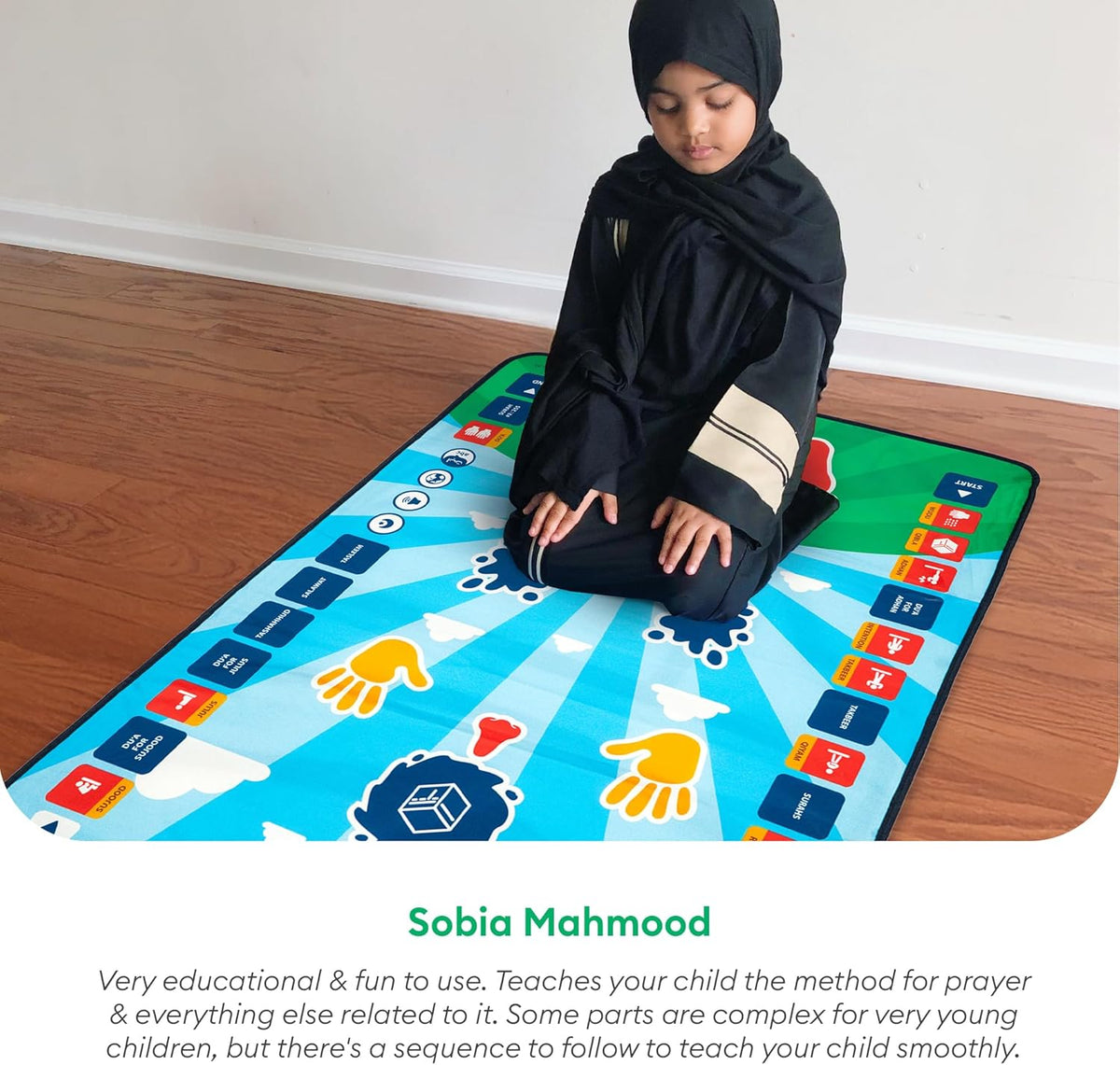 Interactive Prayer Mat - Kids Salah Learning