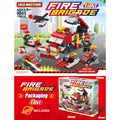 LELE Brother Fire Brigade Building Blocks