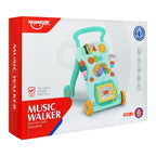 Box of a Huanger Music Walker toy on a white background