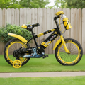 Kids Bicycle Black and Yellow B16-586-2
