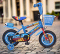 12-Inch Kids Bicycle Blue with Basket B12-901F