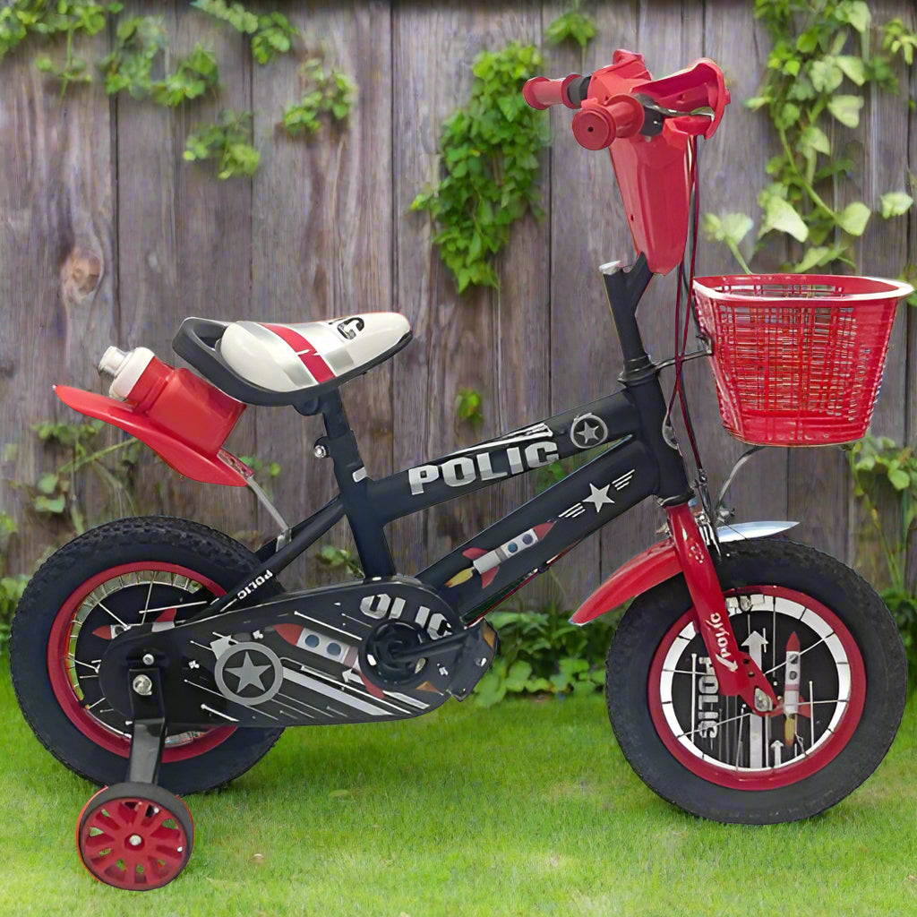 12-Inch Kids Police-Style Bicycle B12-901H