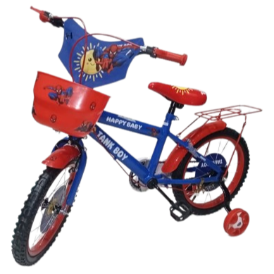 16-Inch Kids Bicycle Blue and Red B16-00516BUG-SPD