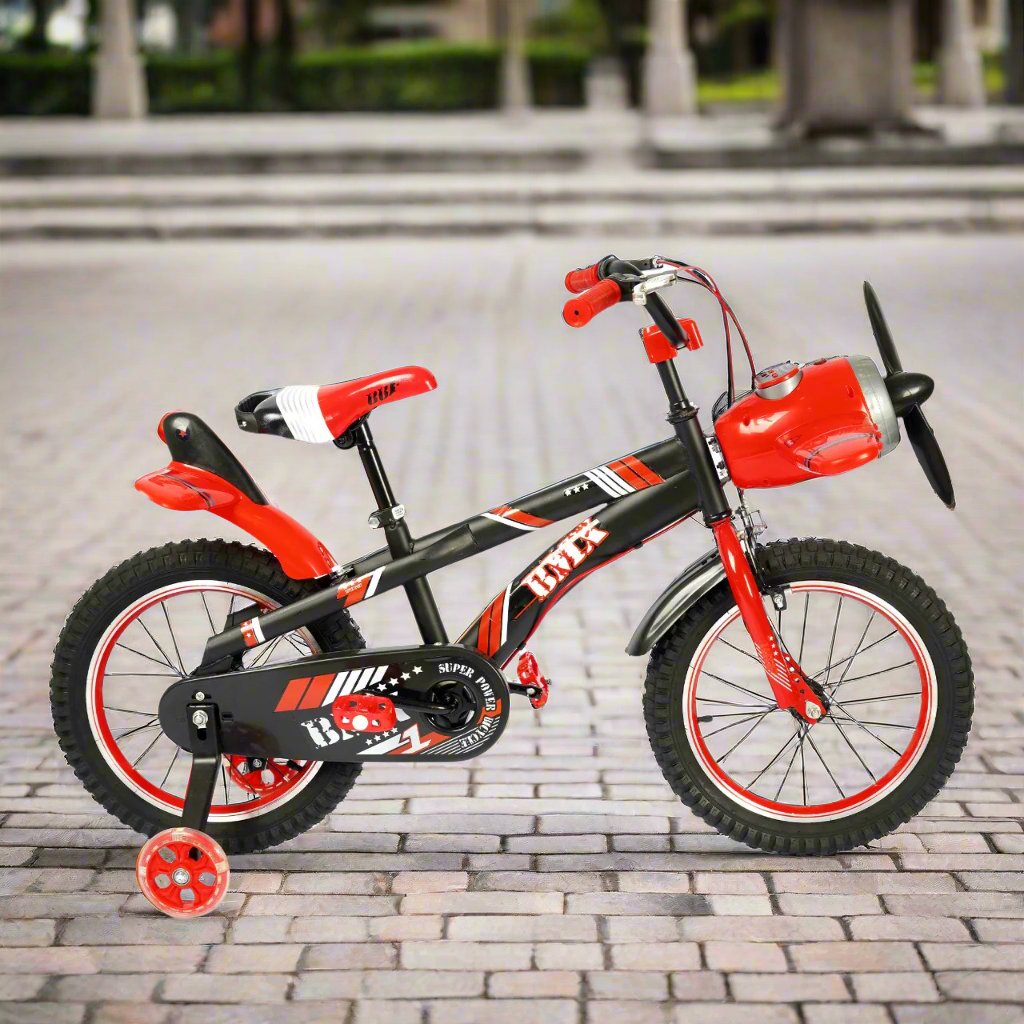 16-Inch Kids Airplane-Style Bicycle Red B16-16SKY-RED
