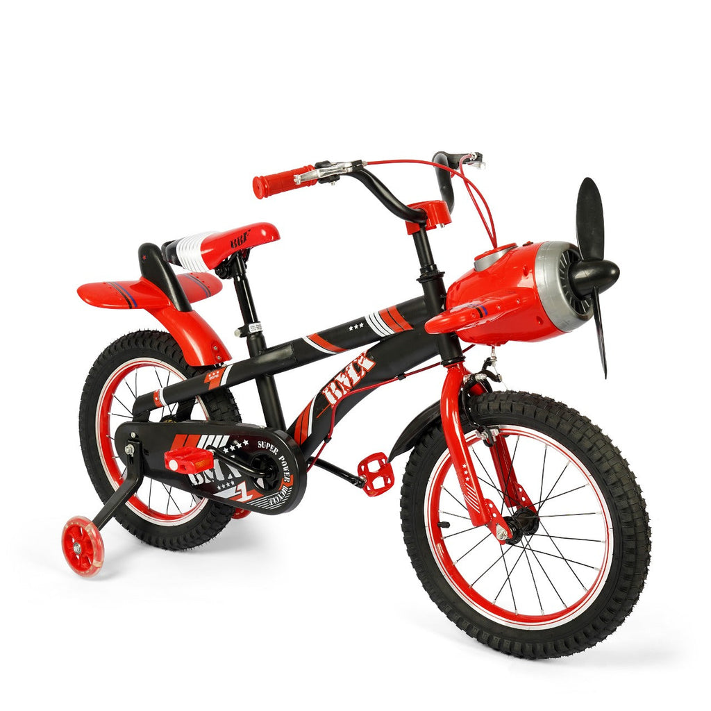 16-Inch Kids Airplane-Style Bicycle Red B16-16SKY-RED