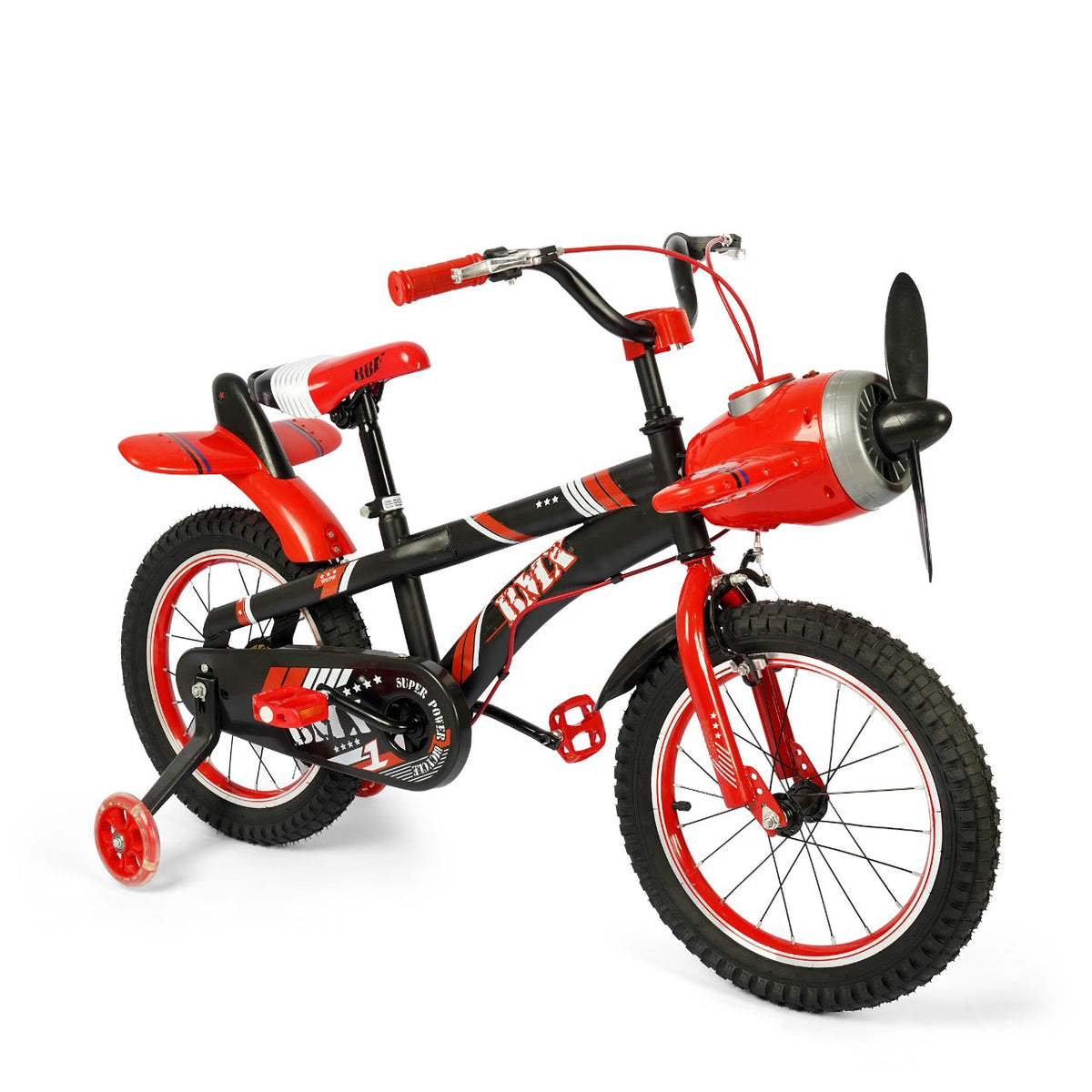 16-Inch Kids Airplane-Style Bicycle Red B16-16SKY-RED