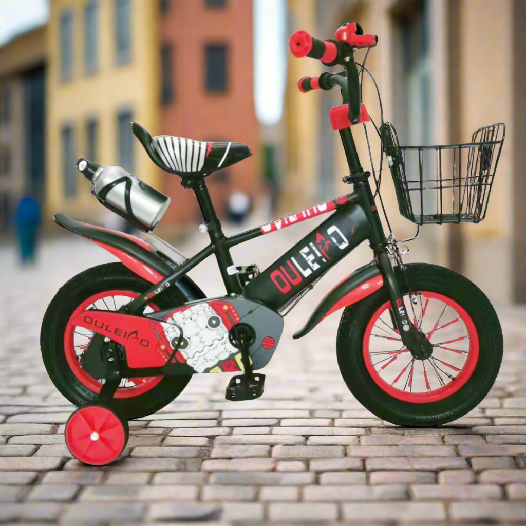 16-Inch Kids Bicycle Black and Red B16-586-13