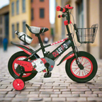 16-Inch Kids Bicycle Black and Red B16-586-13