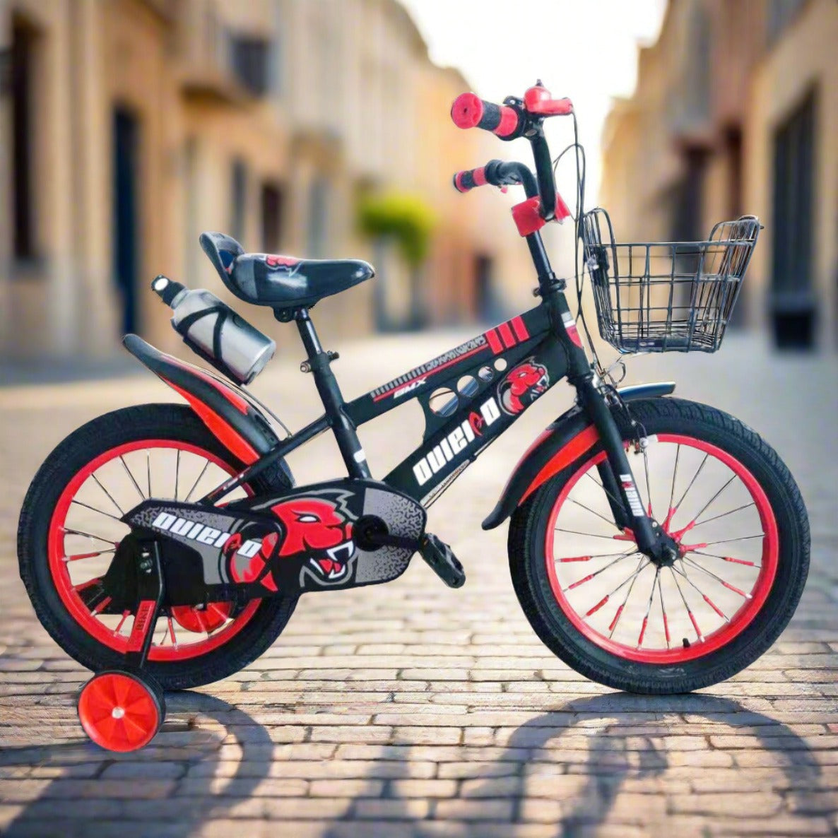 16-Inch Kids Bicycle Red and Black B16-586-5