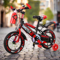 16-Inch Kids Bicycle Black and Red B16-6185