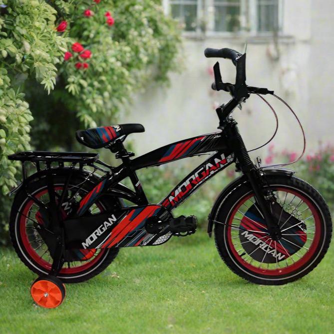 16-Inch Kids Bicycle Black and Red B16-65CD