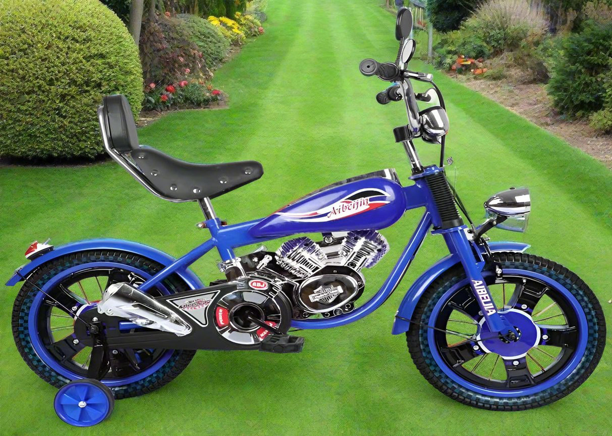 16-Inch Kids Chopper-Style Bicycle Blue B16-88-QH