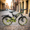20-Inch Kids Bicycle Black and Lime B20-187CK