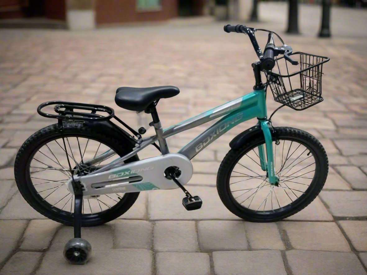 20-Inch Kids Bicycle Teal and Silver B20-209-20