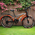 20-Inch Kids Bicycle Black and Orange B20-378CK