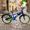20-Inch Kids Bicycle Blue and Lime B20-54CD