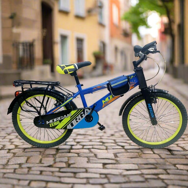 20-Inch Kids Bicycle Blue and Lime B20-54CD
