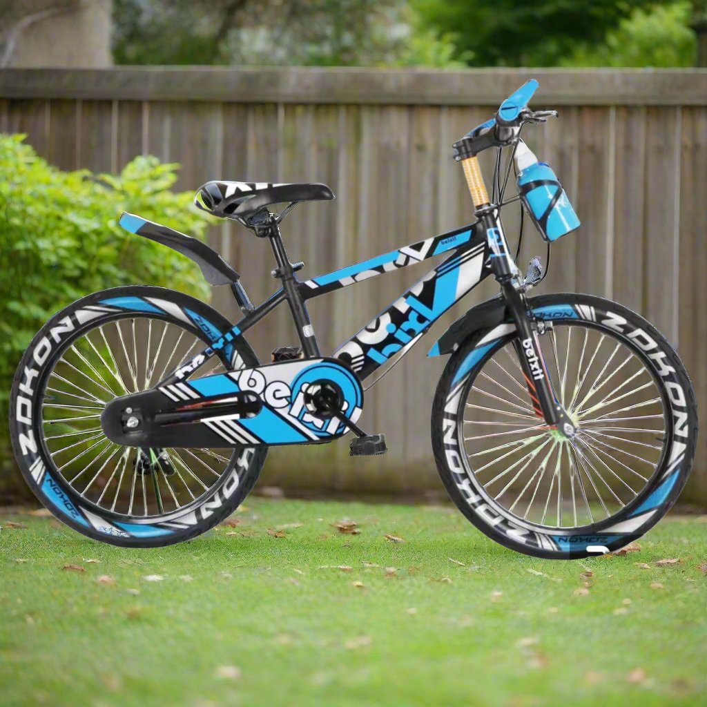 20-Inch Kids Bicycle Black and Blue B20-586-11