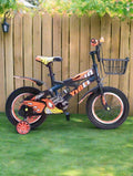 Kids Bicycle Black and Orange B20-586-22