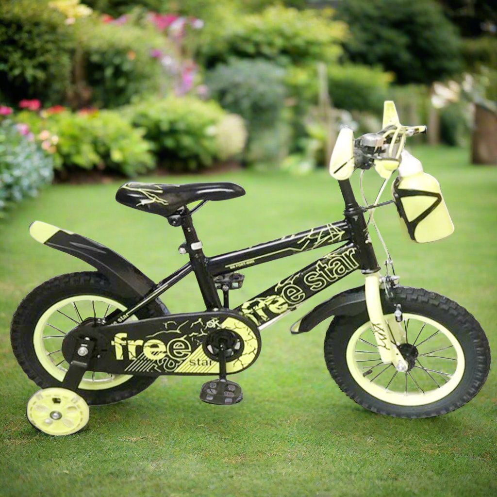 20-Inch Kids Bicycle Black and Cream B20-618-20
